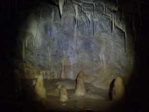 Limestone Caves near Luxmore Hut